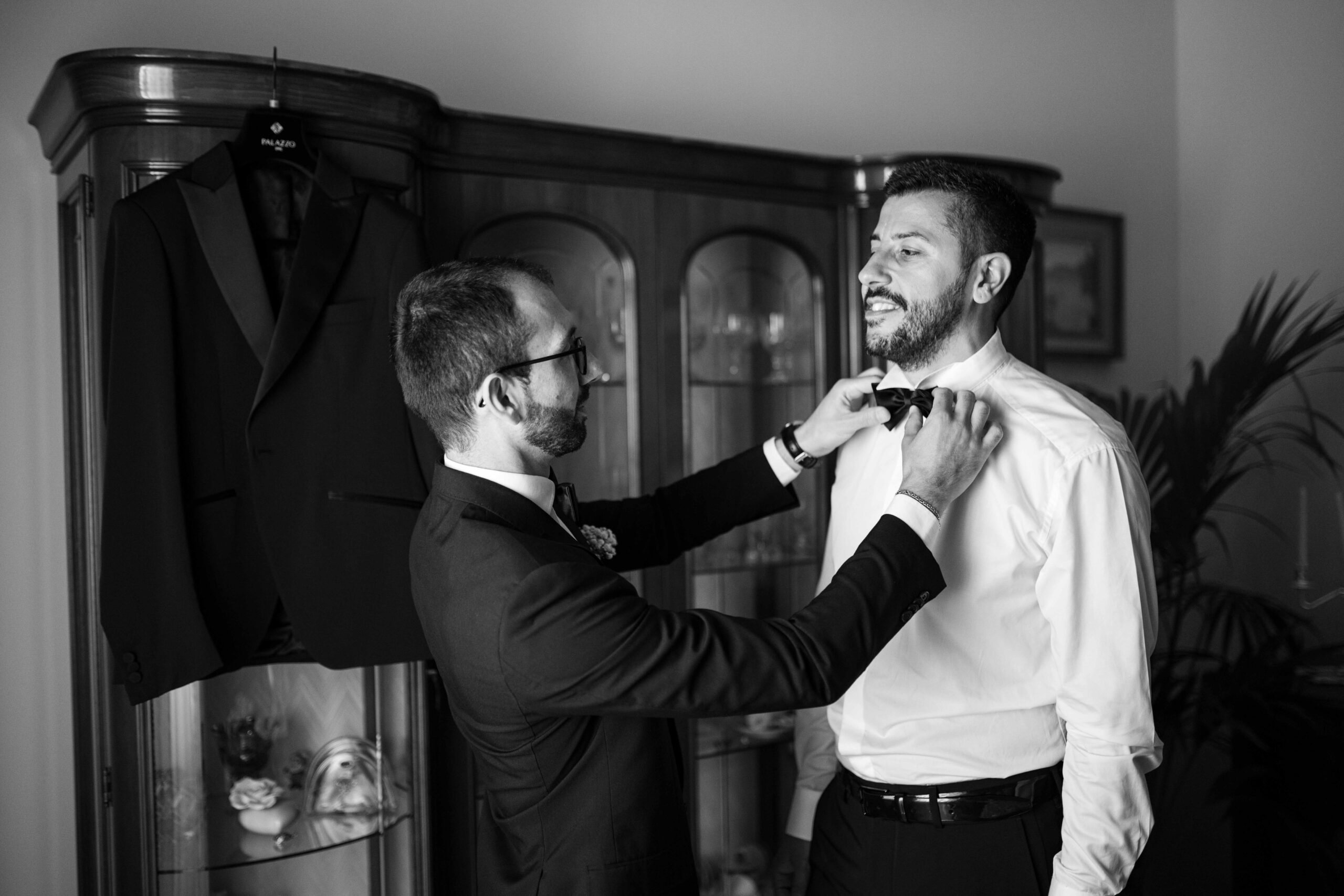 Preparazione Sposo