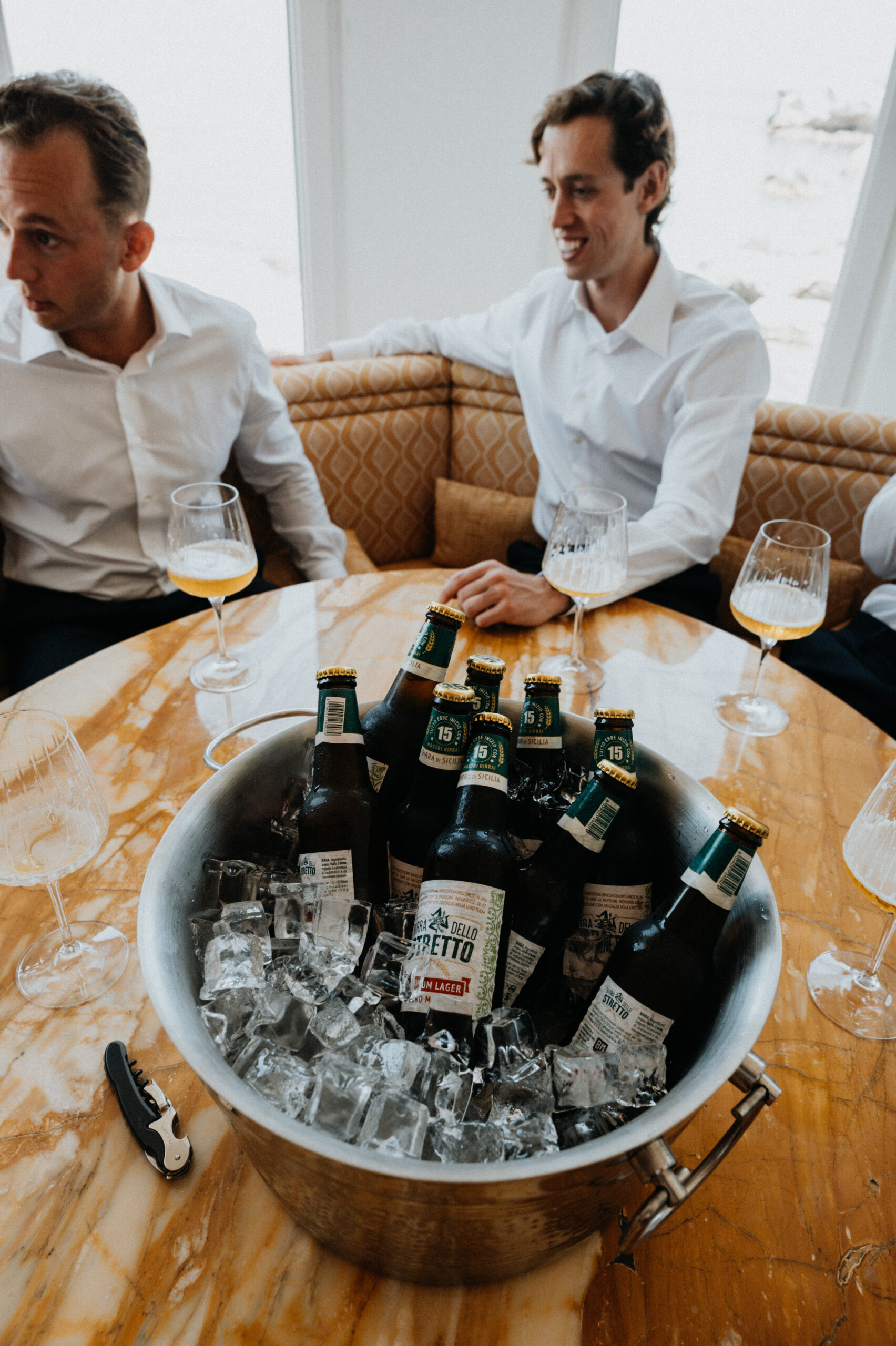 Birra Siciliana as Aperitif